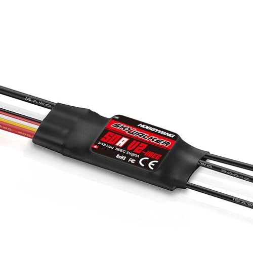 Hobbywing Skywalker 50A V2 ESC Electric Speed Controller for Fixed-Wing Aircraft