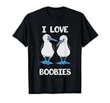 Blue Footed Boobies Tropical Sea Bird Boobies Lovers T-Shirt