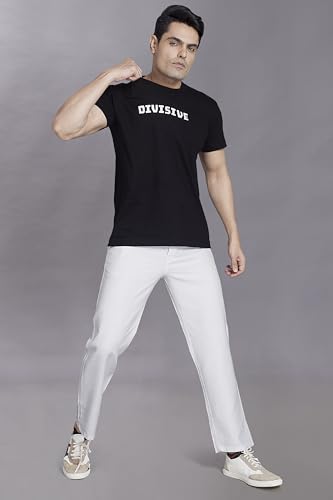 Image of DIVISIVE Men's Relaxed Fit Cotton Linen Blend Trousers