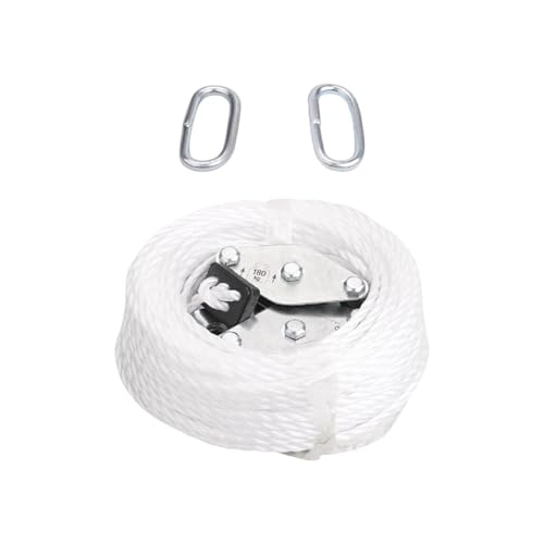 Système de poulies de levage de meubles et caisses avec treuil de 180 kg