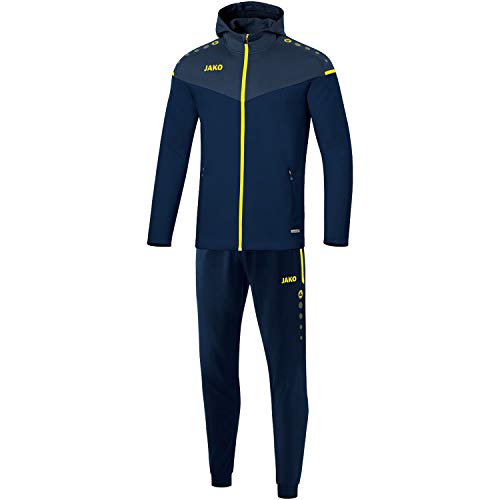 JAKO Herren Trainingsanzug Polyester Champ 2.0 mit Kapuze...