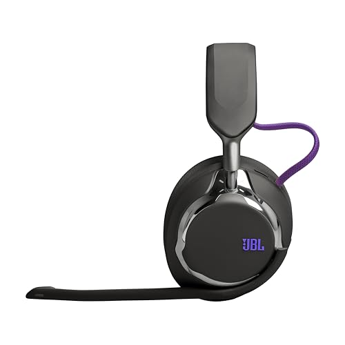 Image of JBL Quantum 950X - Wireless multiplatform Gaming Headset with Adaptive Noise Cancelling, 50mm Carbon Dynamic Drivers, Spatial Sound with Head Tracking, Cardioid Noise Cancelling Boom mic (Black)