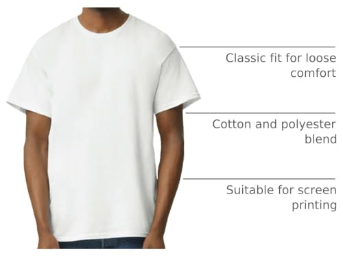 Image of Gildan Adult Ultra Cotton T-Shirt, Style G2000, Multipack