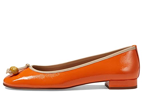 French Sole Rumba - Flats for Women - Leather Lining - Microfiber Footbed - Rubber Outsole - Stacked Heel4