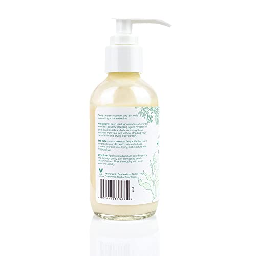 Sea-El Avocado Kelp Cream Cleanser | Gentle & Moisturizing Facial Wash | 4 Ounce #TOP2