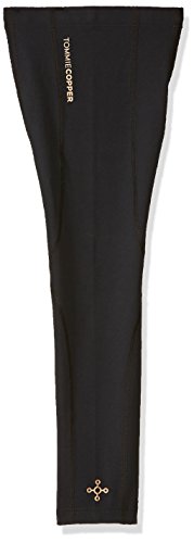 Tommie Copper Unisex Performance Compression Full Leg Sleeve - Black, X-Large