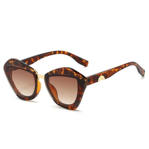 Lunettes de soleil exquises forme papillon avec une monture au design personnalisé