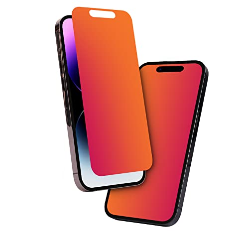 Protège-écran anti-espion iPhone 14 Pro Max fini les reflets et la fatigue
