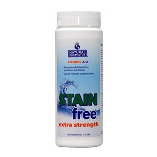 Natural Chemistry 07395 Extra Strength Stain Free, 1-3/4-Pound