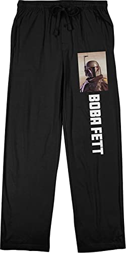 Star Wars Boba Fett Character Men's Drawstring Sleep Pajama Pants