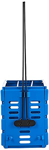 Tourna Ballport Tennis Ball Hopper Holds 80 Balls Durable And Lightweight – Blue #TOP2