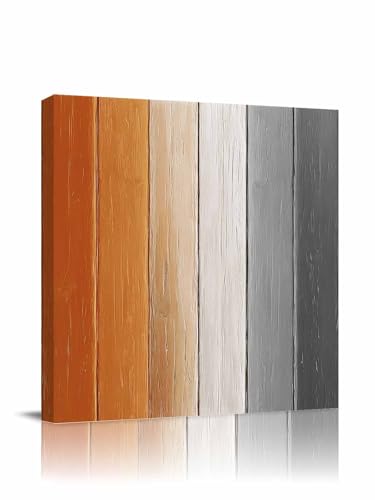 Farmhouse Wood Square Canvas Wall Art - Framed Wall Art