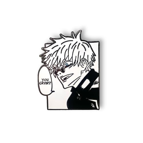 Image of GOJO Cat Backpack Pin - Gojo Sensei, Itadori, Megumi & Sukuna Pins