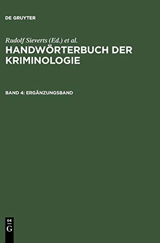 Ergänzungsband (German Edition)