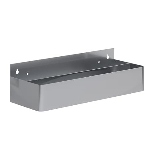 Image of AmGood 22 in. Abreast Double-Tier Stainless Steel Speed Rail Rack for Bars, Restaurants, Nightclubs, and Home Bars - Liquor Bottle Storage & Organization