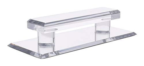 LCR Acryl-Griff, transparent (große Größe, Aufkleber), Spiegeleffekt Cover