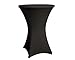 Produktbild Expand Stehtischhusse Schwarz - Überzug, Husse, Stretchhusse für Stehtische, Bistrotische - Ø 60cm - Stretch