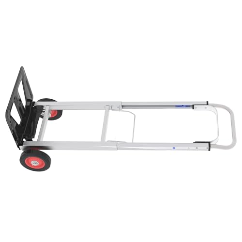 Carrito plegable pequeño con ruedas giratorias 360° miniatura 5