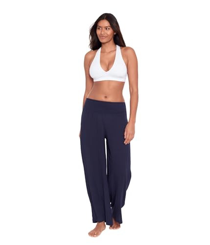 Lauren Ralph Lauren Women's Crinkle Rayon Smocked Waist Pant