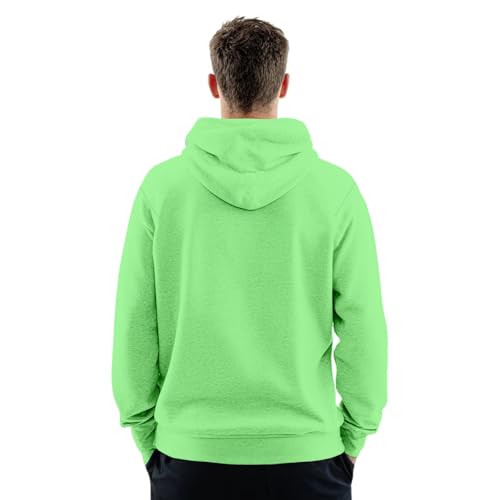 Mens Zip Up Hoodie Fleece Hoodie Lightweight Loose Fit Hooded Long Sleeve 1/4 Zipper Pullover Sweatshirts2