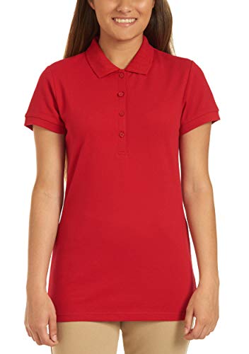 Polo interlock junior IZOD col rigide pour finir avec les uniformes usés