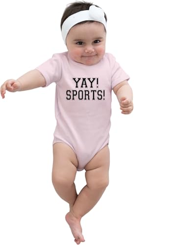 Go All Out Infant Yay! Sports! Funny Non Sports Fan Creeper