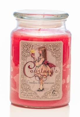 Courtney's Candles Cinnamon Maximum Scented 26Oz Large Jar Candle #TOP5