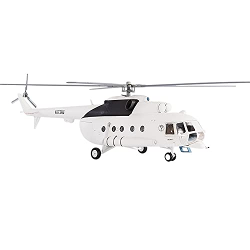 Modèle d'hélicoptère Mi-17 en alliage 1:72 avion de simulation statique de collection
