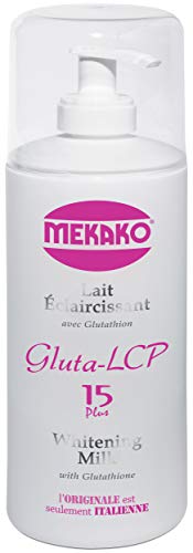Mekako, Lait Gluta Lcp Éclaircissant avec Glutathion 400 ml