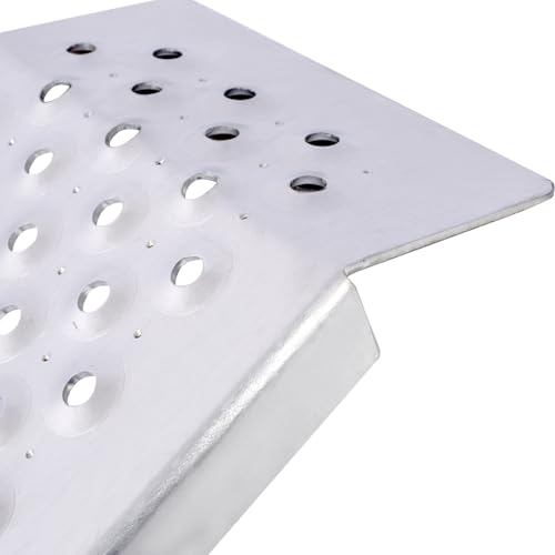 Rampas de carga de aluminio Geelife 880 lbs Plata miniatura 4
