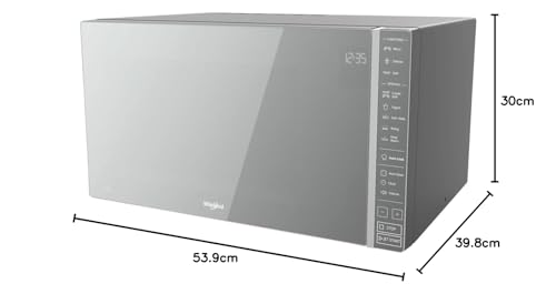 Foto von Whirlpool MWP 304 M Mikrowellenherd, Stahl, 30 liters, grau