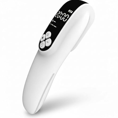 Portable Handheld Device - Rechargeable Cordless Unit with Adjustable Timer and Intensity Levels - Personal Home Gadget with Strap