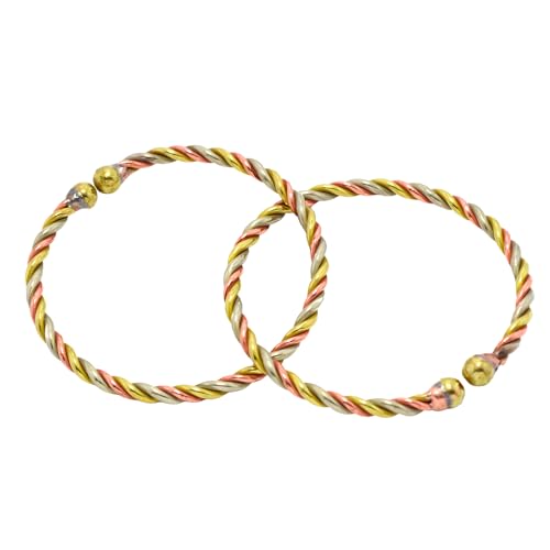 Image of Adjustable Panchdhatu Kada for Baby Boys Girls Kids Anklet Bracelet