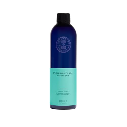 Neal's Yard Remedies Geranium and Orange Foaming Bath - Promote Calmness & Wellbeing - 300ml (worth £24)