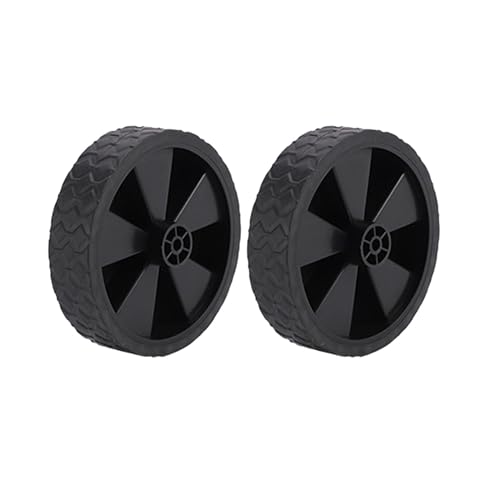 2 Pieces Cart Wheel Luggage Wheel Easy to Use for Utility Folding Wagon Cart Spare Parts Moving Trolley Caster Wheels, 5inch 151g