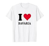 Amo la Baviera. Amo Bavaria Maglietta