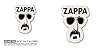 2 (Pieces) 3" and 5" Frank Z@Appa Sticker, Waterproof Vinyl Decals for Many Purpose Like Cars, Trucks, Laptops, Phones, Windows and More #1