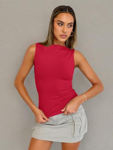 Image of Trendy Queen Women's Printed Straight Polyester Mandarin Collar Top (SD814 T)