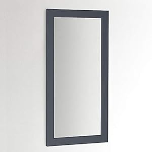 ARHome Wandspiegel, 120 x 60, nachtblauw, wandspiegel, Made in Italy