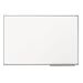 Mead 85357 Dry-Erase Board, Melamine Surface, 48 x 36, Silver Aluminum Frame