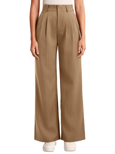 Image of NIMIN High Waisted Work Pants for Women Business Casual Outfits 2026 Office Dress Pants Trousers with Pockets