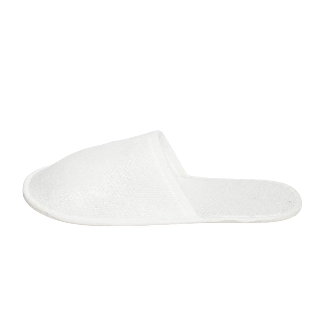 Ciabatte Ospiti Eco Unisize Monouso Unisex Antiscivolo - Pantofole Usa e Getta per Hotel, B&B, SPA, Albergo - Pantofole Donna Uomo per Linea Cortesia (50)