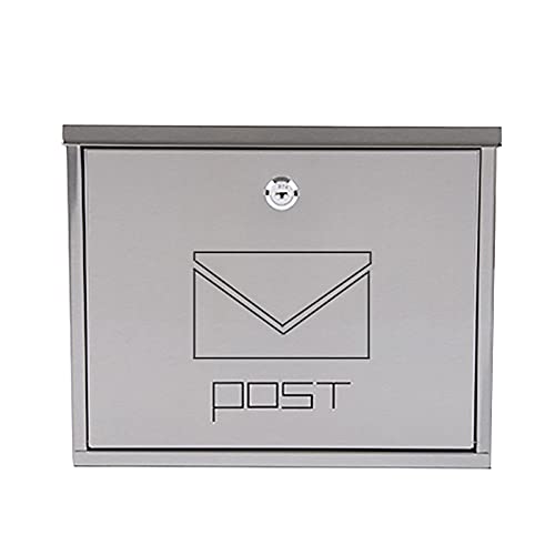 Boîte aux lettres murale verrouillable de grande capacité pour maison