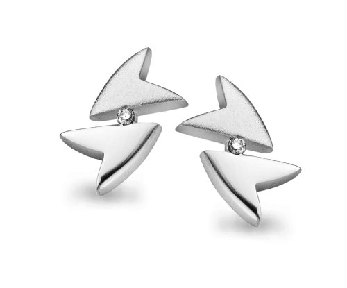Preisvergleich Produktbild Orphelia Damen-Ohrstecker 925 Sterling Silber Diamant wei ZO-5004
