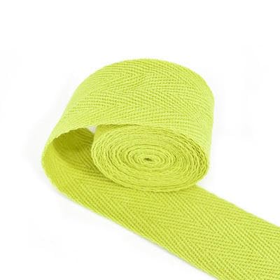 Paquete de cinta de espiga con cinturón de algodón 100% de 30MM de ancho, cinta de algodón de 50 yardas para ropa hecha a mano, aproximadamente 50 yardas_m