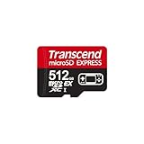 トランセンド microSD Express 512GB Nintendo Switch2 動作確認済 最大転送速度900MB/s NVMe PCIe Gen3 x 1 UHS-I U3 A1 V30 TS512GUSD710S