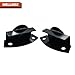 WELLBOX 2Pcs Rear Upper Coil Spring Bucket Mount Perch Retainers for Jeep Wrangler, for TJ 1997-2006