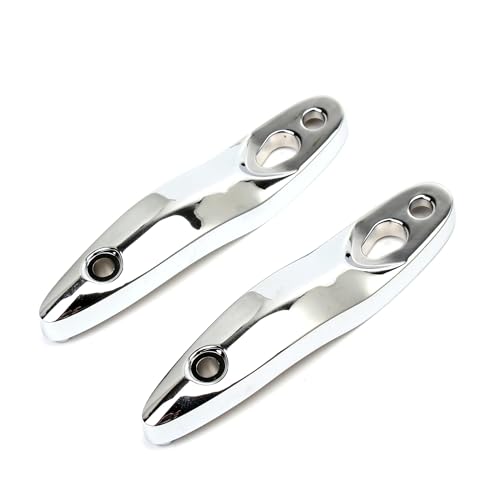 Kit support de relocalisation robuste en finition chrome de qualité supérieure pour moto