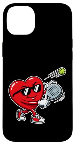 Love Padel �L���[�g �o�����^�C�� �n�[�g �X�}�z�P�[�X iPhone 14 Plus �p