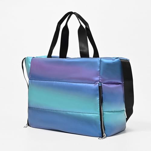 Gym Bag Large Capacity Travel Bag Korean Styles Fitness Bag PU Leather Overnight Bag Bag Shoulder Bag for Daily2